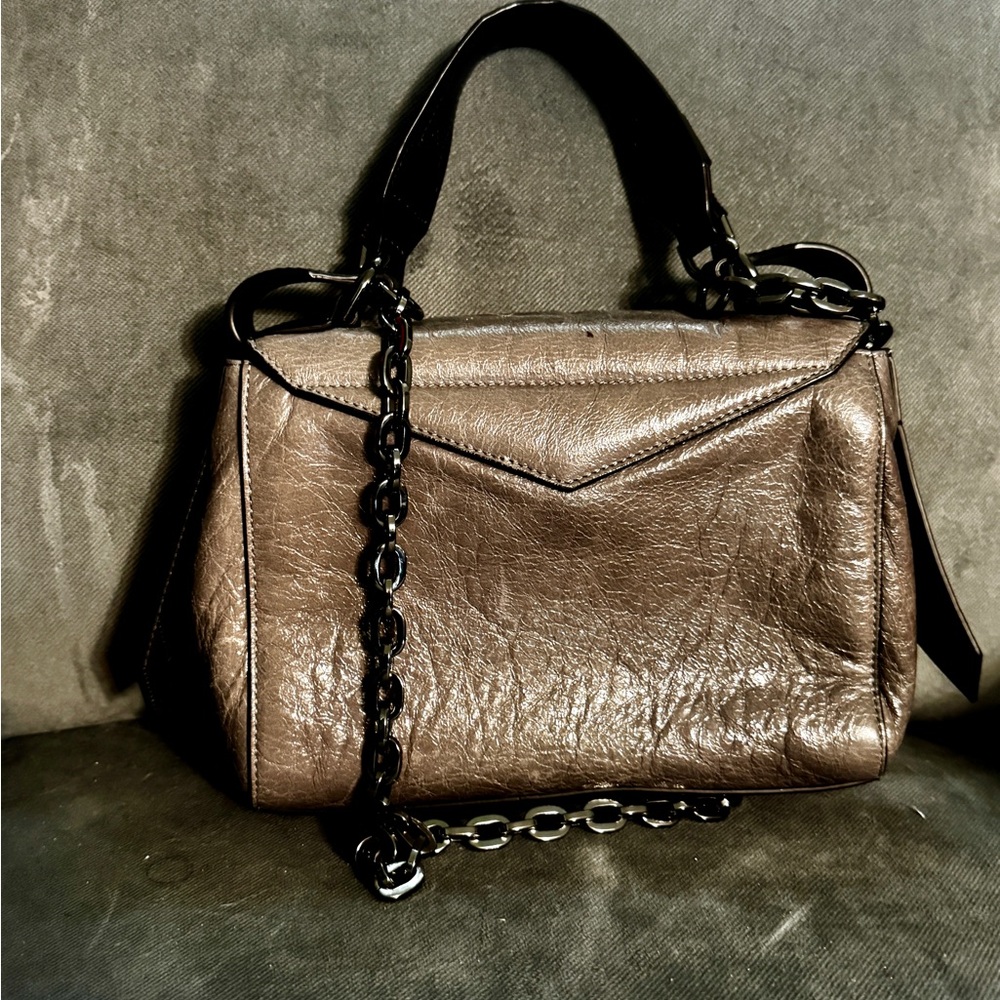 Givenchy Leather Metallic Shoulder Bag - Picture 3 of 4